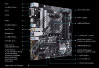 ASUS PRIME B550M-A WIFI DDR4 S+V+GL AM4 4400M O.C NVM M.2 ANAKART